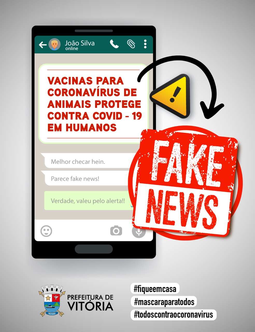Fake News Ou Fato Prefeitura De Vit Ria