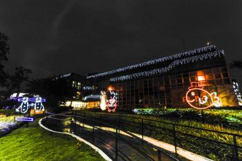Iluminação e Decoração de Natal na Prefeitura de Vitória