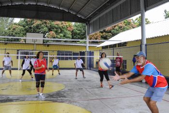 Atletas de Voleibol da Terceira Idade