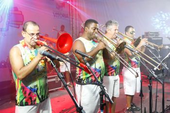 Show da Banda Guardiões no Carnaval do Centro Histórico
