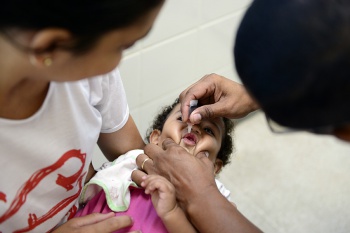 Dia D vacinação contra a poliomielite