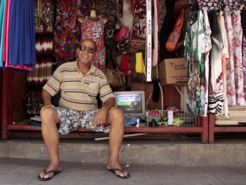 Foto de Taís Valle para exposição fotográfica na Vila Rubim chamada CIDADE DE PALHA