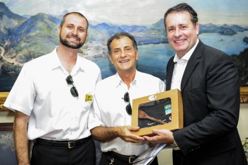 Prefeito Recebe Taxista