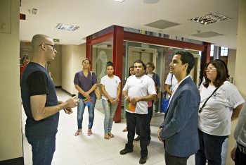 Visita monitorada ao Teatro SESC Glória