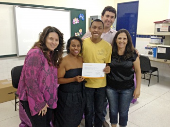 Entrega de Certificado Curso Profissionalizante 