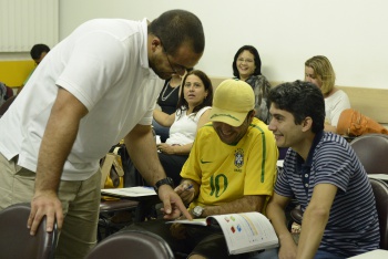 Aula de inglês