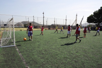 Festival de Esportes no Clube Álvares Cabral