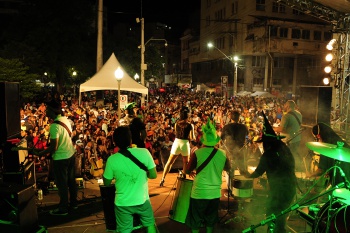 Carnaval na praça Costa Pereira