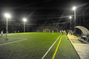 Iluminação do Campo Bom de Bola no Parque Barão de Monjardim