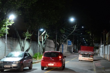 Nova Iluminação nas ruas do Bairro de Lourdes