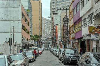 Rua Gama Rosa no Centro de Vitória