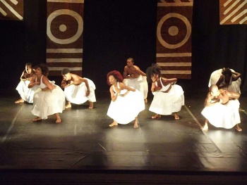 Grupo de dança afro Negraô