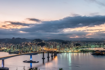 Baía de Vitória e Terceira Ponte