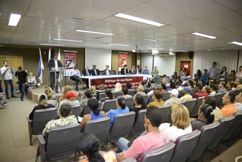 Entrega de escrituras da região da antiga Fazenda Maruípe