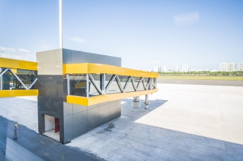 Visita às obras do novo Aeroporto de Vitória