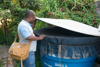 Ação de Combate a Dengue em Jardim Camburi