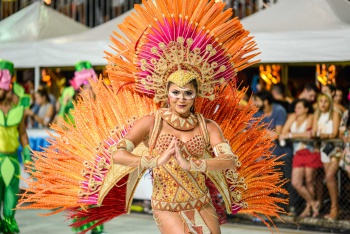 Desfile da Escola de Samba São Torquato Serrana no Carnaval 2018