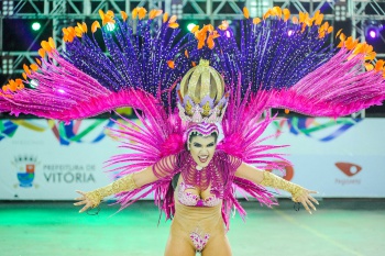 Desfile da Escola de Samba Andaraí no Carnaval 2018