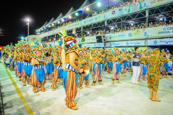 Desfile da Escola de Samba Boa Vista no Carnaval 2018