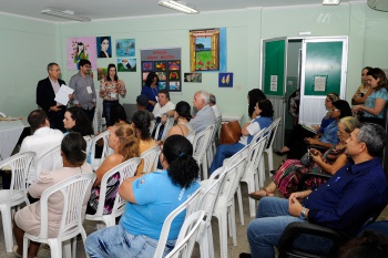 Gabinete Itinerante Auditório da Unidade de Saúde da Praia do Suá