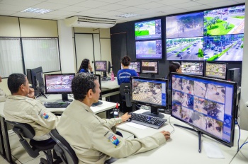 Prefeito Inaugura Reforma da Central de Vídeo Monitoramento