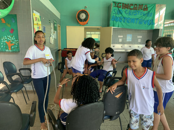 Festival náutico envolve estudantes da Emef Orlandina D