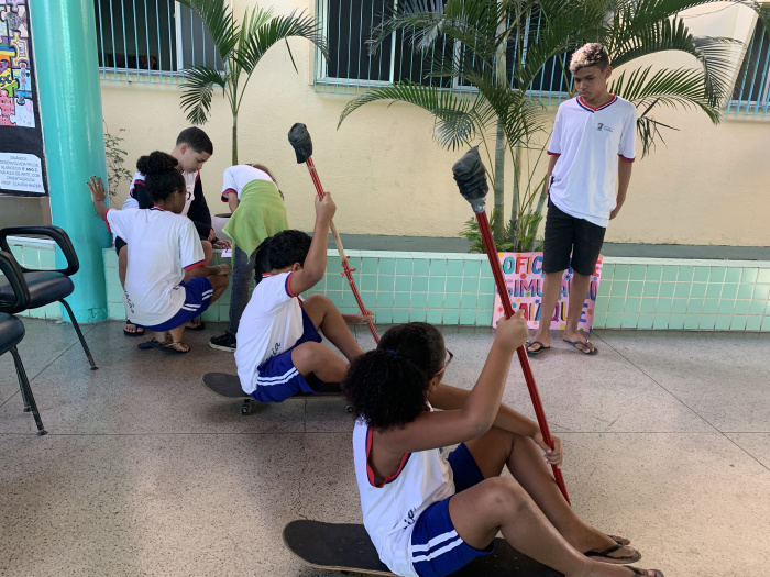 Festival náutico envolve estudantes da Emef Orlandina D
