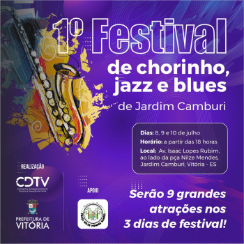 1º Festival de chorinho, jazz e blues