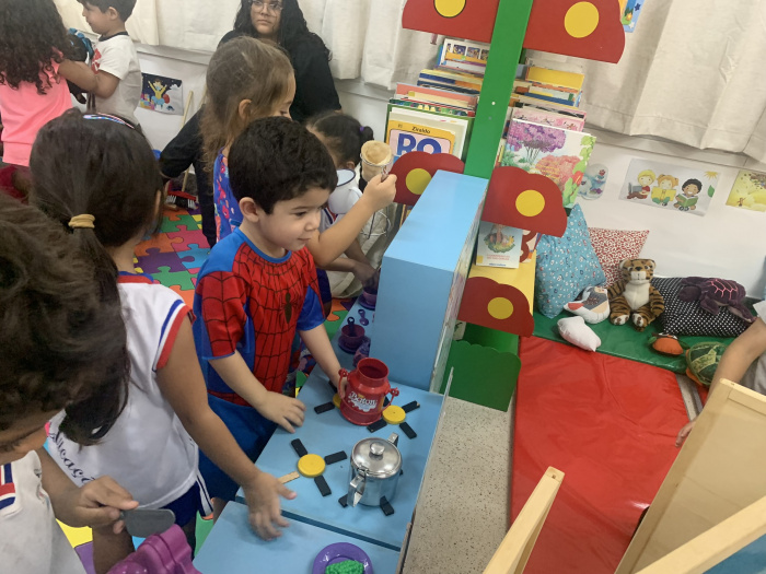 Inauguração da Brinquedoteca do Cmei Zenaide Genoveva Marcarini Cavalcanti