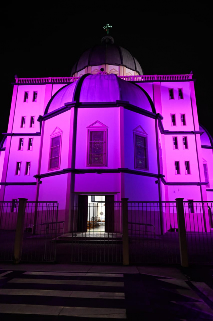 Nova iluminação da Basílica de Santo Antônio