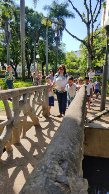 Circuito Ambiental Vix reúne alunos e familiares em atividades no Parque Moscoso