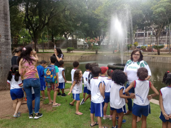 Circuito Ambiental Vix reúne alunos e familiares em atividades no Parque Moscoso