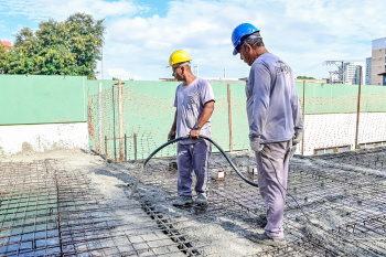 Visita técnica às obras de ampliação da UBS de Jardim Camburi