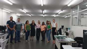 Visita a Central de Transferência de Renda e Benefícios da Semas