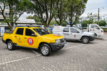 Abertura do Maio Amarelo Conscientização do Trânsito Entrega de equipamentos para Guarda Municipal