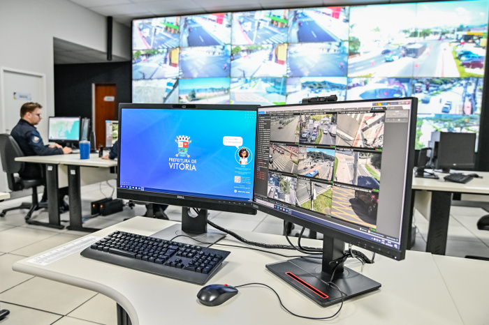 Videomonitoramento no CIOM - Centro Integrado de Operação e Monitoramento