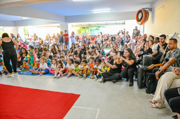 Aniversário de 40 anos do CEMEI Reinaldo Ridolfi no Bairro Maria Ortiz