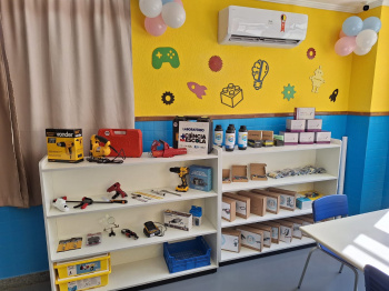 Sala maker entregue na EMEF TI Eunice Pereira Silveira, em Tabuazeiro