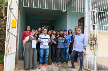 Entrega da casa 229 do bônus Moradia