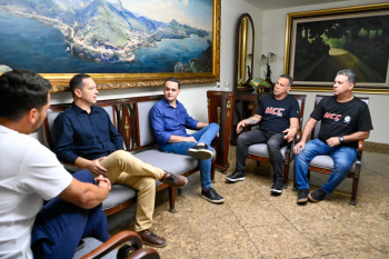 Wanderley Silva visita a PMV