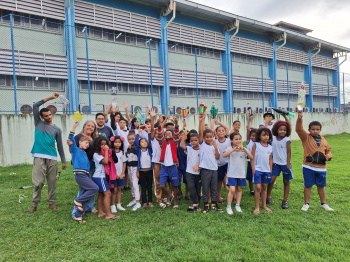 Estudantes da EMEF TI Paulo Freire participam da Olimpíada Brasileira de Foguetes