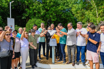 Prefeitura de Vitória entrega requalificação da Praça Benedito Rodrigues da Cruz, na Mata da Praia