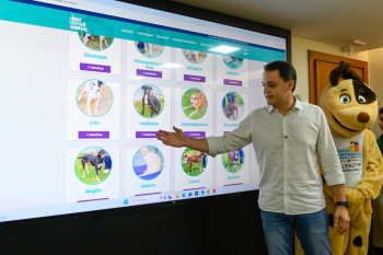 Lançamento do Portal de Adoção do Pata Vix