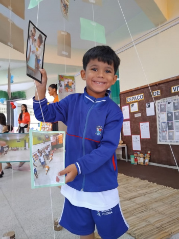 Exposição “Povos Indígenas” valoriza cultura e raízes no Cmei Padre Giovanni Bartesaghi