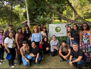Formação no Instituto Terra, em Minas Gerais, inspira profissionais do CMEI TI Luiz Carlos Grecco