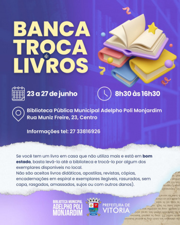 Banca é realizada mensalmente e é gratuita.