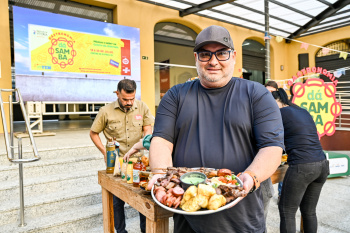 Lançamento festival Gastronomia dá Samba