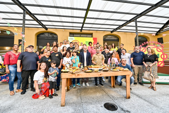 Lançamento festival Gastronomia dá Samba
