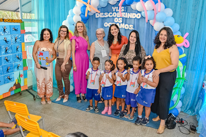 Celebração do Projeto Lego 2025 no CMEI Yolanda Lucas da Silva