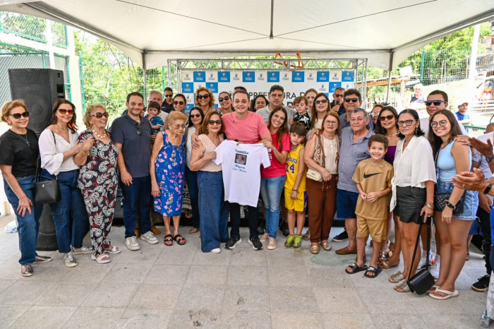 Inauguração quadra e parque kids Alto Tabuazeiro